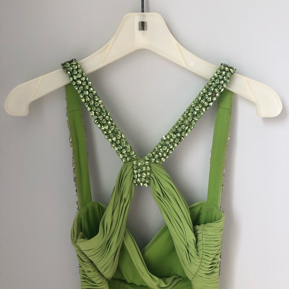 Jovani Lime Green Prom Dress - Picture 5 of 5